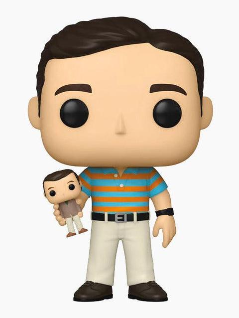 Funko The 40 Year Old Virgin: Andy Stitzer Holding Oscar Goldman