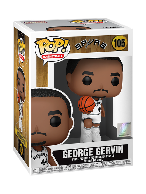 Funko NBA San Antonio Spurs: George Gervin Home Jersey